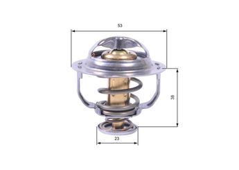 Termostat 95 °C  GATES TH42895G1  6J121113A 6J121113 06J 121 113 06J 121 113 A 6J121113C 06J 121 113 C