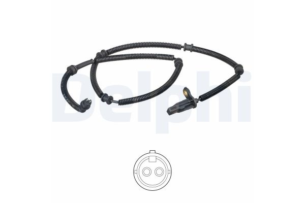 Abs Sensörü Arka Sağ veya Sol Renault Master P.Van (01.1998->)  DELPHI SS20575