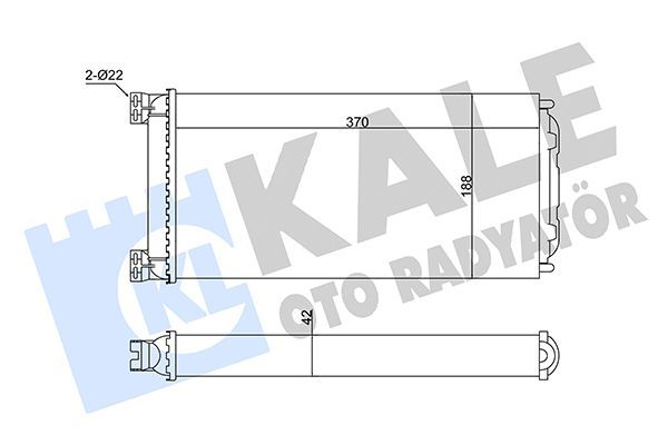 Kalorifer Radyatörü  KALE 351745