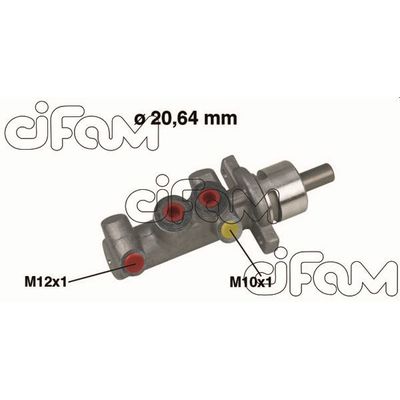 Fren Ana Merkez  Renault Clio II / (Makyajlı)(B/CB0)(06.2001->)  CIFAM 202-416