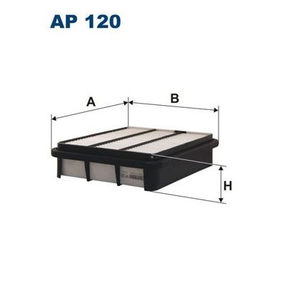 Hava Filtresi  Mitsubishi Galant 4/5 Kapı (E50)(1993->)  FILTRON AP 120