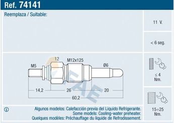 Isıtma Bujisi  BREMI BR:26003  68905061 5614216 5614219 88900723 93893040 93893062 834019 M816832 M-816832 39034170 03903417-0 11065V0700 11065-V0700 11065V0710 11065-V0710 11065W2500 11065-W2500 11065W2510 11065-W2510 11065W3400 11065-W3400 11065W3410 11065-W3410 11065Y9703 11065-Y9703 59621G 5962.1G 59627Z 5962.7Z 5962J7 5962.J7 5962T2 5962.T2 7700854538 77 00 854 538 7700856292 77 00 856 292 7700867617 77 00 867 617 7701349949 77 01 349 949 7701414077 77 01 414 077 7701414088 77 01 414 088 8671004016 86 71 004 016 GP101 GP-101 254715189902 2547-1518-9902 1257141 1257889 30816732 3470278 61905061 061 905 061 068 905 061 N01908101 N 019 081 01 N01908102 N 019 081 02 N0190814 N 019 081 4 N01909701 N 019 097 01 N01910001 N 019 100 01 N01910002 N 019 100 02 N01910005 N 019 100 05 N01910006 N 019 100 06 N10213001 N 102 130 01 N10213002 N 102 130 02