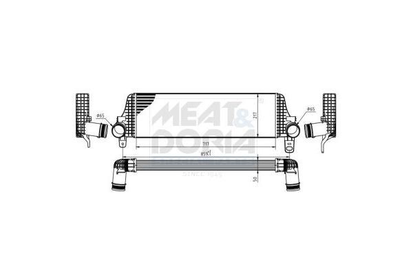 Turbo Radyatörü  VEKA 42-4411