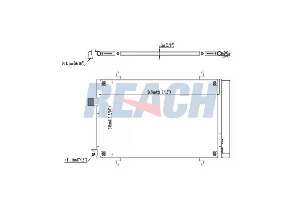 Klima Radyatörü  AXAM AX-04-17-05-0164
