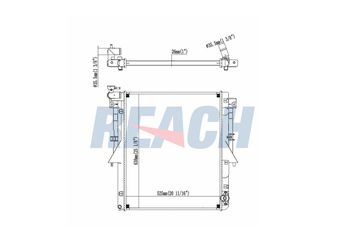 Su Radyatörü  MGA 80620  6000605263 1350A807