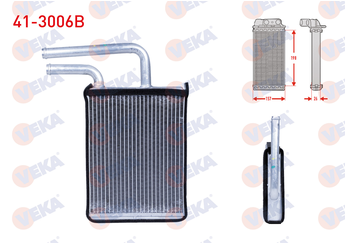 Kalorifer Radyatörü  VEKA 41-3006B  