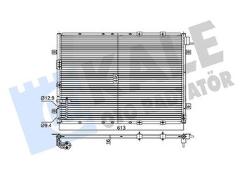 Klima Radyatörü  KALE 343115  976063E000 97606-3E000