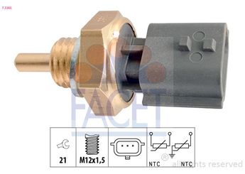 Hararet Müşürü  FACET 7.3365  226307034R 226300717R 22 63 007 17R 22 63 070 34R