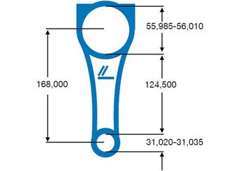 Piston Kolu  BMY 0407  894329692183 894329692451 894329692251 898012607151