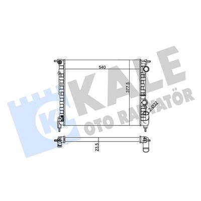 Su Radyatörü  KALE 108300