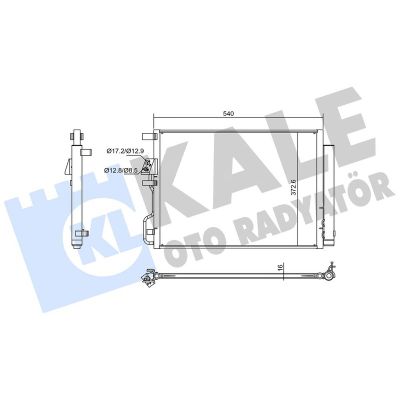 Klima Radyatörü  KALE 382610