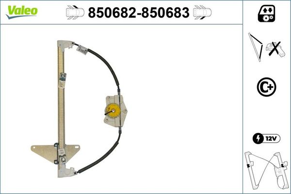 Cam Krikosu Ön Sağ VALEO 850682