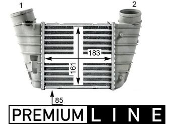 Turbo Radyatörü  MAHLE CI 527 000P  8L9145805E 8L9145805C 8L9145805D 8L9145805F 8L9145805G 8L9145805H