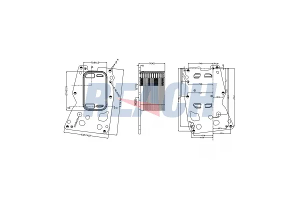 Motor Yağ Soğutucu  BMW X4 Serisi (F26)(07.2014->)  MGA 63307