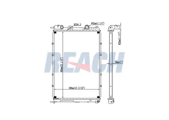 Su Radyatörü  RADISEN RR 63938  7700838133 7701352605
