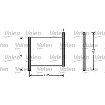 Su Radyatörü  Smart Cabrio (01.2000->)  VALEO 734848