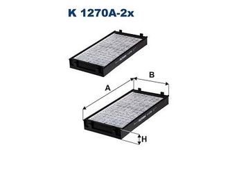 Polen Filtresi  FILTRON K 1270A-2X  64116945594 64 11 6 945 594 64119248294 64 11 9 248 294 64316945586 64 31 6 945 586
