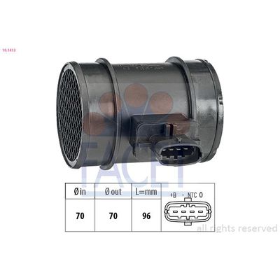 Hava Debimetresi  Fiat Linea (110)(2007->)  FACET 10.1413