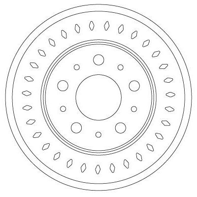 Fren Disk Ayna Arka Sağ ve Sol Citroen Jumper Kamyonet (Çift Kabin)(06.2014->)  AYD 51498