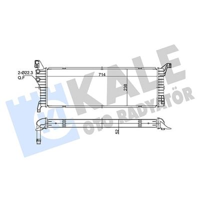 Su Radyatörü  KALE 362775