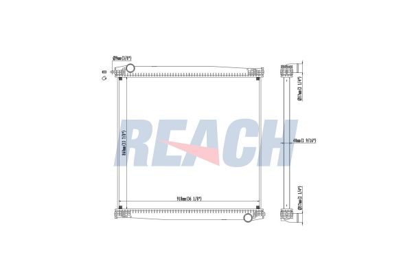 Su Radyatörü  ORİS BRN090026