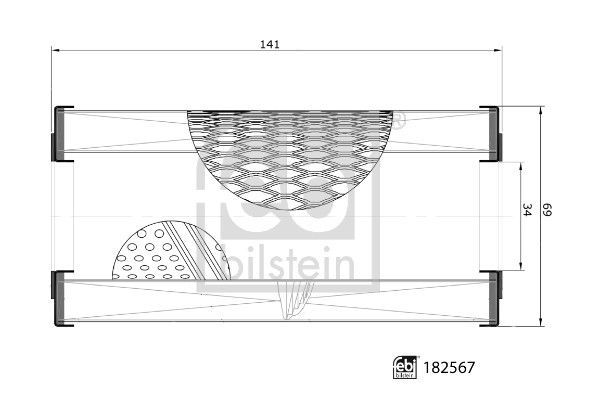 Yağ Filtresi  FEBI BILSTEIN 182567