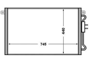 Klima Radyatörü  FIAT ORJINAL K05072262AB  K05072262AB 5072262AA 05072262AA 5072262AB 05072262AB K0 507 226 2AB K05072262AA
