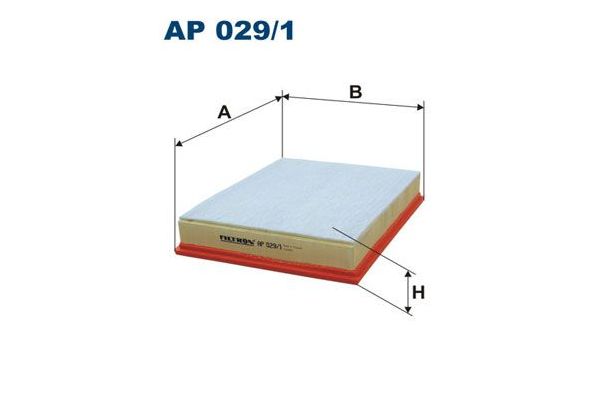 Hava Filtresi  BMW X6 Serisi (E71/E72)(07.2008->)  FILTRON AP 029/1