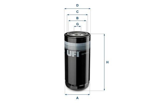 Yağ Filtresi  UFI 23.106.01