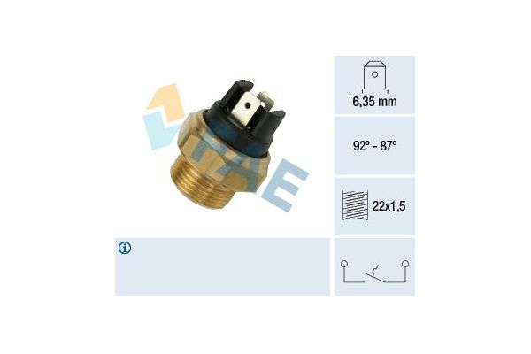 Fan Müşürü  Peugeot Boxer (230) P.Van, Camlı Aks:2850mm (->2002)  MAHLE TSW 14D