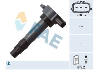 Ateşleme Bobini  FAE 80339  MN195616 134077 MN195452 A1351500180 A 135 150 0180 A1351500280 A 135 150 0280