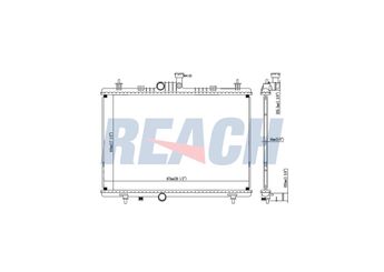 Su Radyatörü  ORİS BHY036016  214003414R 214007173R 214008122R 21400JY20A