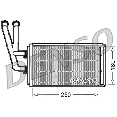 Kalorifer Radyatörü  DENSO DRR09100