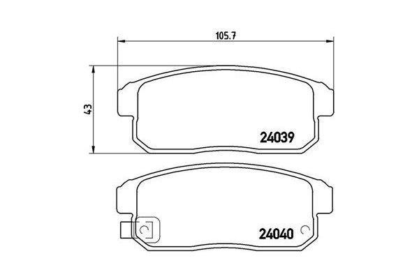 Fren Disk Balata Arka Renault Koleos (03.2008->)  MAGNETI MARELLI 363700449035