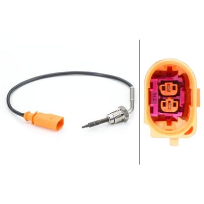 Egzoz Sıcaklık Sensörü  Volkswagen Touareg (7P5)(01.2010->2014)  HELLA 6PT 014 494-181