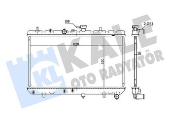 Su Radyatörü  KALE 348355  5010230485 5010230608 25310FD010 25310-FD010 S25310FD010