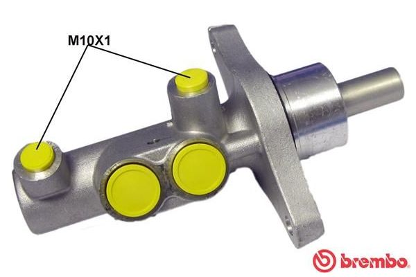 Fren Ana Merkez  Renault Clio III Grandtour (01.2008->)  BREMBO M 68 078