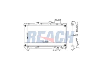 Su Radyatörü  RADISEN RR 64837  1640003090 1640074780 1640074840 1640074790 1640074820