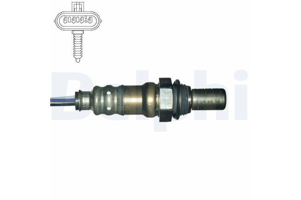 Oksijen (Lambda) Sensörü  Chevrolet Rezzo (2005->)  DELPHI ES20023-12B1