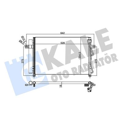 Klima Radyatörü  Hyundai Getz (TB)(2002->)  KALE 342975
