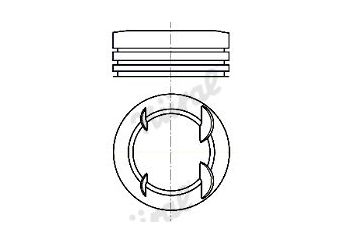 Piston (72.20MM-0.50)  YENMAK 31-30083-050  120A13899R 12 0A 138 99R 1200000Q3S 12000-00Q3S