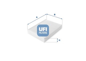 Polen Filtresi  UFI 53.060.00  2789100Q0A 27891-00Q0A B729800QAA B7298-00QAA 7700424098