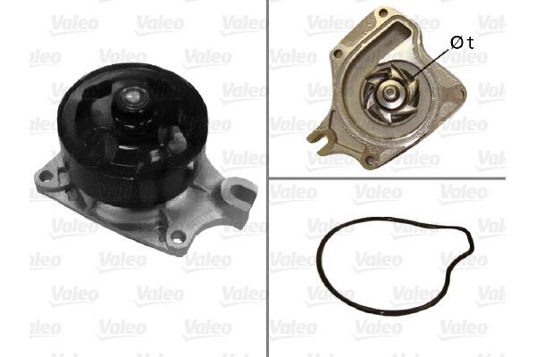 Devirdaim Su Pompası  Mazda 3 Sedan (BL)(04.2009->)  VALEO 506973