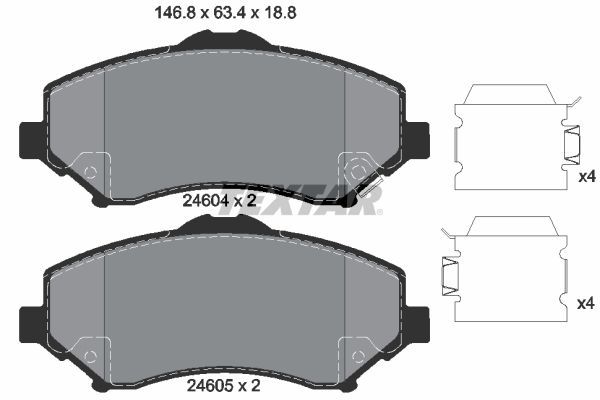 Fren Disk Balata Ön Jeep Cherokee (KK)(2008->)  OTOZONE FDO2062-R
