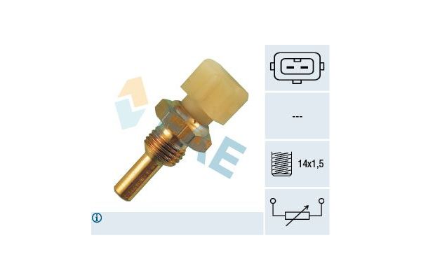 Hararet Müşürü  Volvo S80 Sedan (05.1998->)  FAE 33030