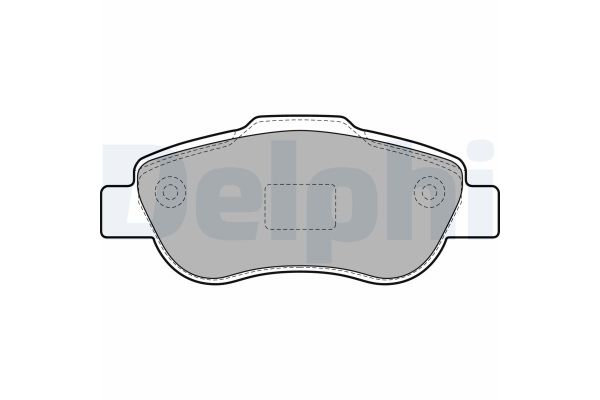 Fren Disk Balata Ön Fiat Panda (169)(09.2003->)  DELPHI LP1929