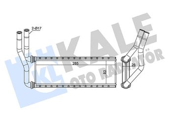 Kalorifer Radyatörü  ORİS KMI057026  MK583351