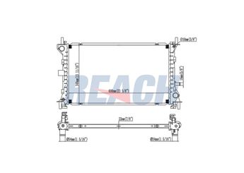 Su Radyatörü  MAHLE CR 884 000P  98AB8005DF 1061180 1061188 1079157 1093458 1093463 1093711 1132655 1671967 1671969 2S4H8005BA 98AB8005DD 98AB8005DE 98AB8005KE 98AB8005KF ME97KB8005CA ME98AB8005DF YS4Z8005BB