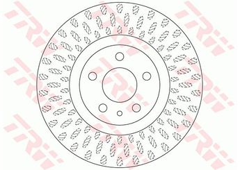 Fren Disk Ayna Ön Sağ ve Sol TRW DF6522  51937218 51884303 51937217