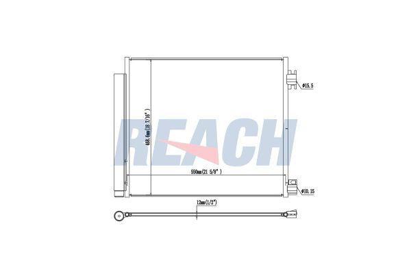 Klima Radyatörü  Nissan Qashqai (J12)(03.2021->)  RENAULT ORJINAL 921009251R